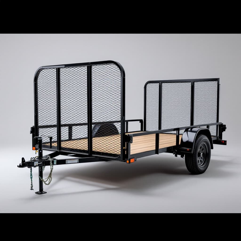 Load Trail 6x14 Tandem Utility Trailer, 7K GVWR