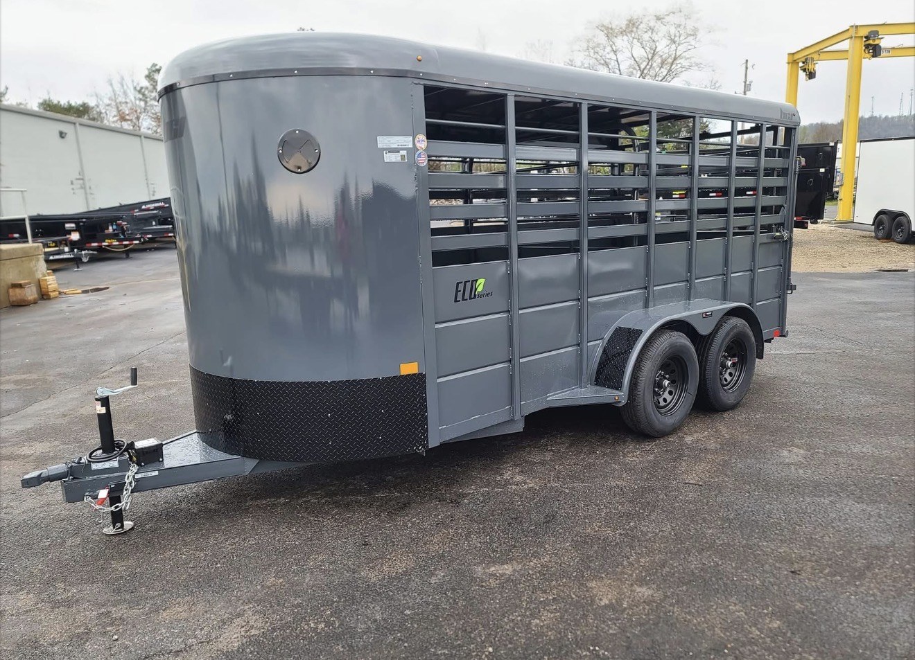 2023 BCI Stock Trailer 6’X16′ Eco Series Bumper Pull – Used