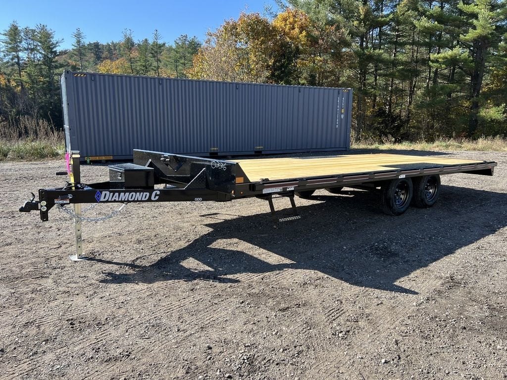 2024 Diamond C 8.5ร20 7K Deckover Trailer w/Slide-In Ramps โ Used