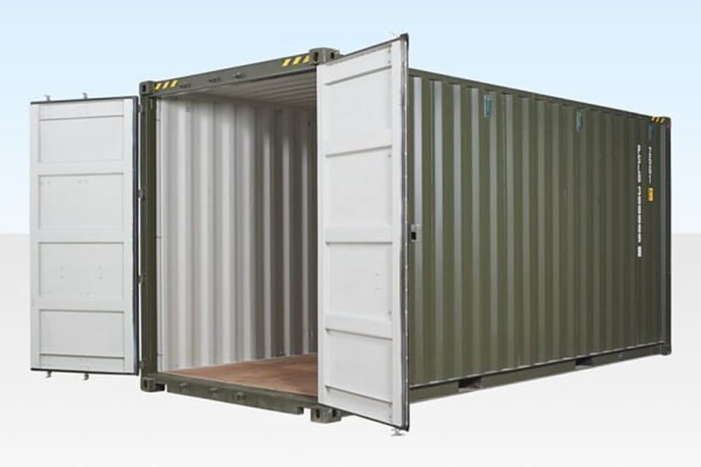 20Ft High Cube Container – One Trip (9FT 6′ High) – Used
