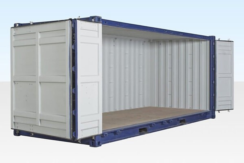 20Ft Open Side/ Full Side Access Container – Used