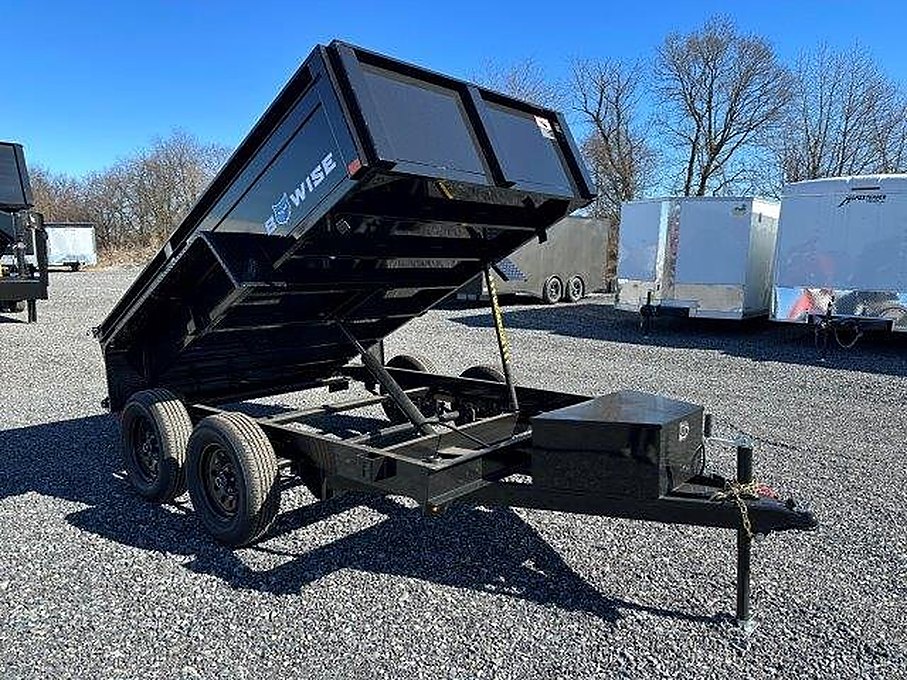 BWise 6 x 10 Low Profile Dump Trailer โ Spreader Gate โ Used