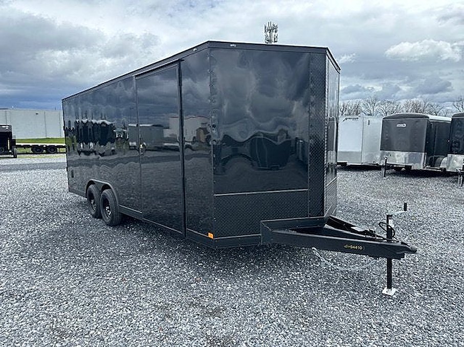 Covered Wagon 8.5 x 20 Enclosed Car Hauler – Blackout Package – Used