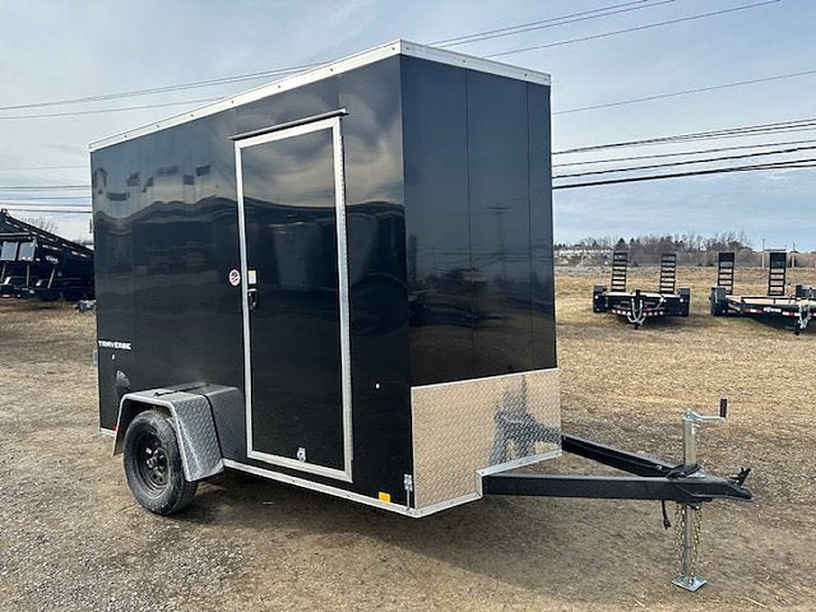 Formula 6 x 10 Enclosed Cargo Trailer – Rear Ramp Door – Used