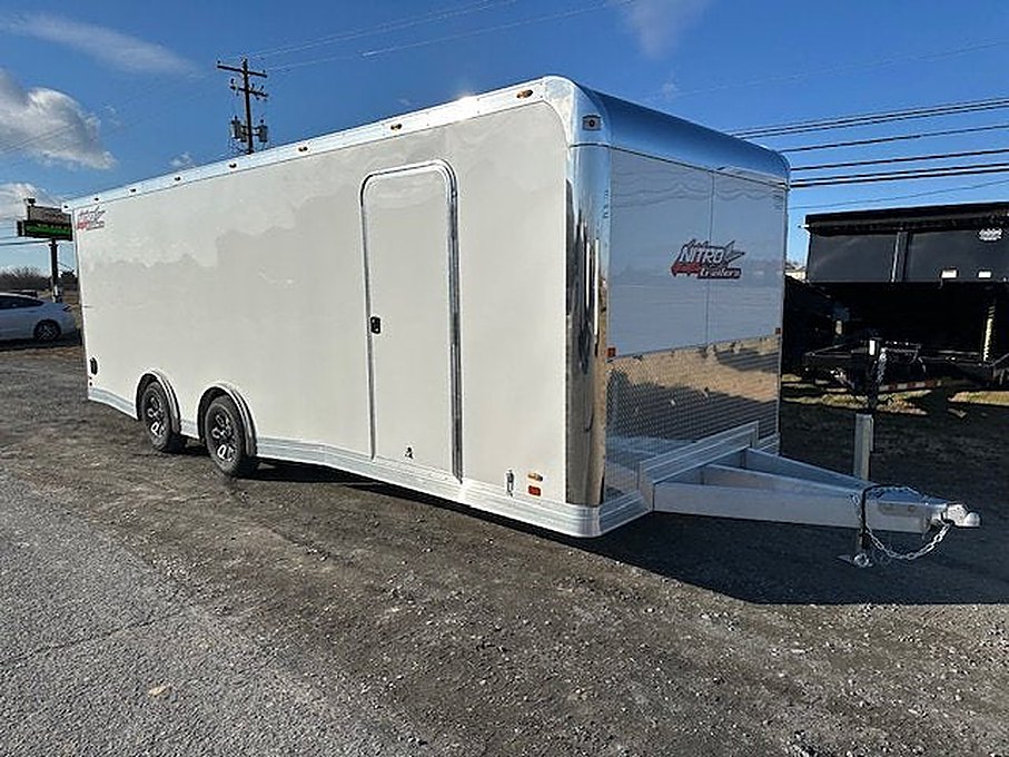 Nitro 8.5 x 24 Enclosed Aluminum Car Trailer – Used