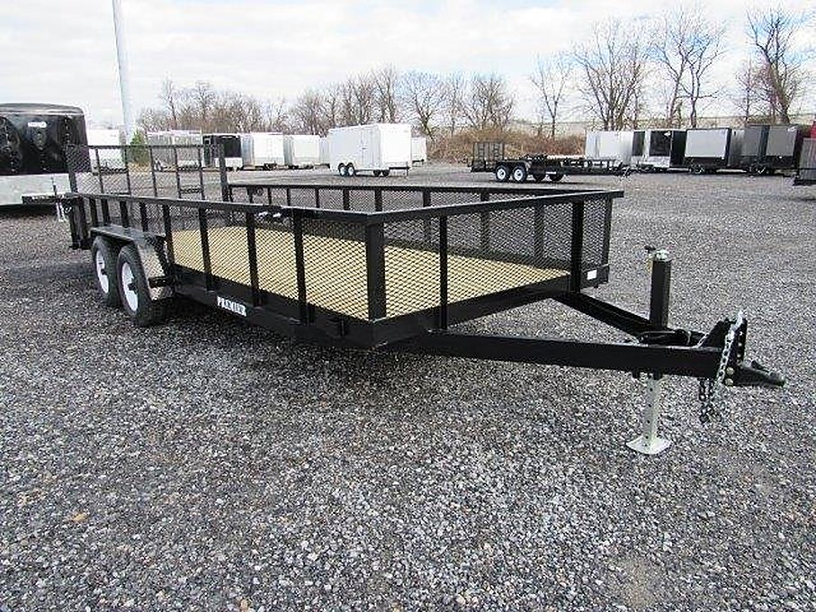 Premier 7 x 20 Landscape Utility Trailer โ HD Ramp Gate โ Used