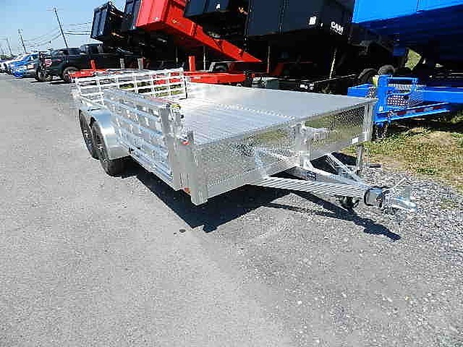 Sport Haven 7ร14 Dual Axle Utility Trailer โ Side ATV Ramp โ Used